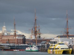 Winter in Portsmouth Harbour