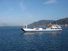 Maria P, crossing the Rion Straits, 26-10-2010.jpg