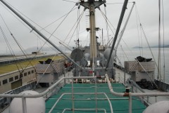 Jeremiah O' Brien - Deck view