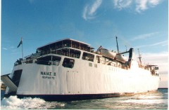 Naias II at Tinos port