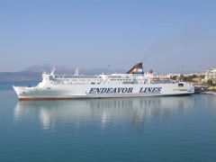 Ionian Queen leaving Patra