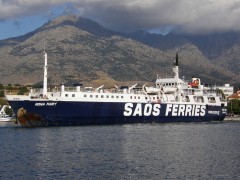 Nona Mary @ Kamariotissa Ferry Terminal, Samothraki