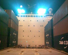 Danaos Container vessel bridge