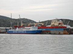 ACHILLEAS In Avlida Shipyards