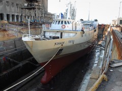 NISSOS THIRA @ On Drydock