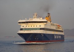 BLUE STAR PATMOS first arrival