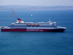 superfast VI leaving ancona 140511 a