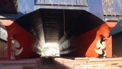 EXPRESS SKIATHOS HULL B DRY DOCK