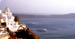 Ariadne And El Greco@ Santorini Sep 1998