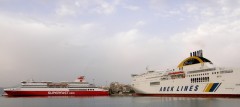 superfast VI &hellenic spirit @ patra 070411