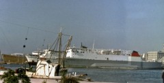 Patras port  in 1985