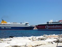 Blue Star Naxos & Highspped 2 @ Paro 21/6/2009