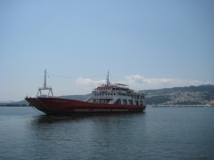 Panagia Thassou departing from Kavala, 15 07 2011