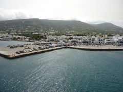 Port of Paros island