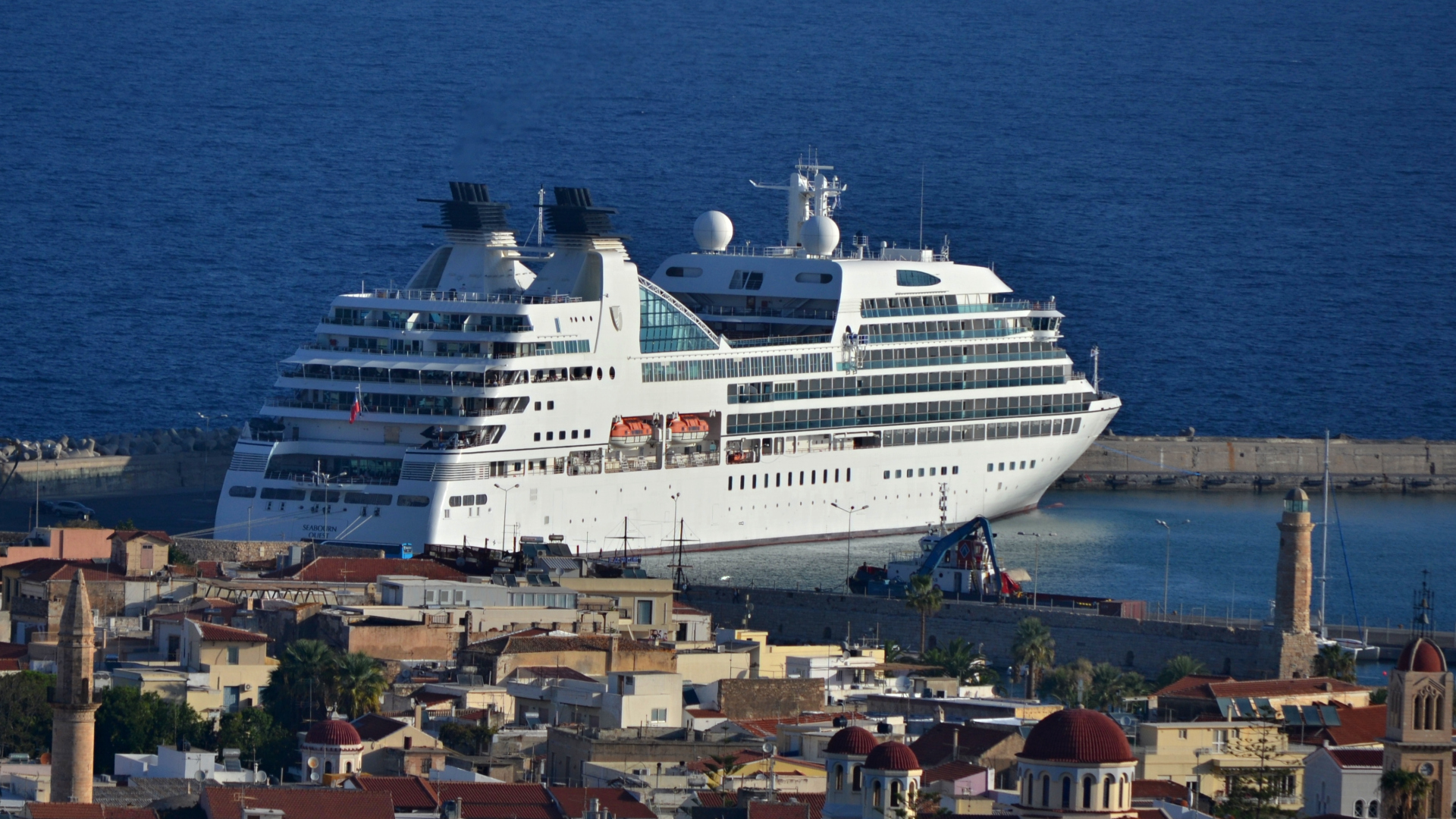 Seabourn Quest στο Ρέθυμνο 14/10/2013 - Seabourn Quest - Shipfriends