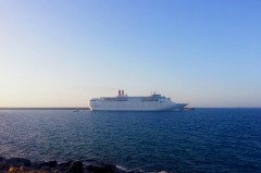 Costa Classica departing from Heraklion, 20150401 190310