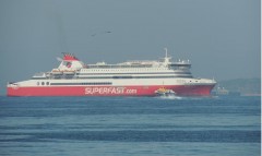 SUPERFAST XI out of Piraeus Port