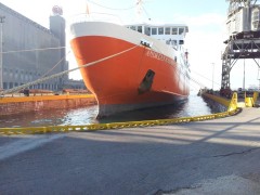 Andreas Kalvos ready For drydocking 2013