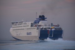 TERAJET departing Piraeus Port