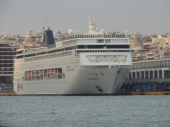 MSC Armonia  @ Piraeus 9.10.2012