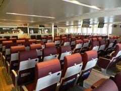 Highspeed 7 Aft Economy Lounge in Upper Deck