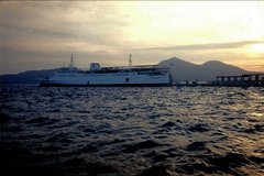 Georgios Express at Milos port 1999