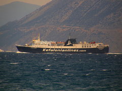 Kefalonia leaving patra from north 240618