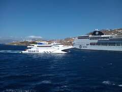 Naxos Jet  @ Mykonos