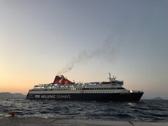 Nissos Chios approaching Nisyros 02082019