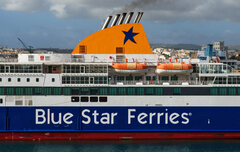 Blue Star Ferries Insignia