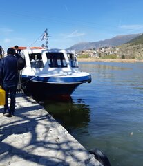 Unknown pas. vessel in lake pamvotida