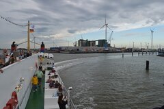 Westfalen departs Eemshaven