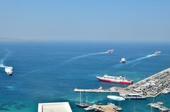 Ekaterini P_Theologos P_Fast Ferries Andros_Blue Star Myconos_Sifnos Jet_Flyingcat 4_01-08-21_Mykonos