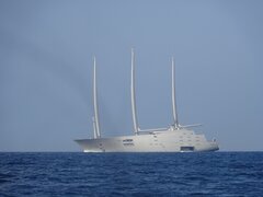 SAILING YACHT A off Capri 24.8.2021