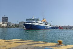 Blue Star Chios at Piraeus