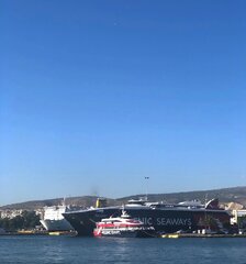 Highspeed 4& Flyingcat 5 at Piraues Port 28/10/2023
