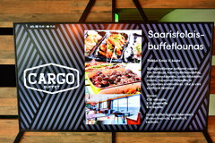 Finncanopus_Cargo buffet advertisement